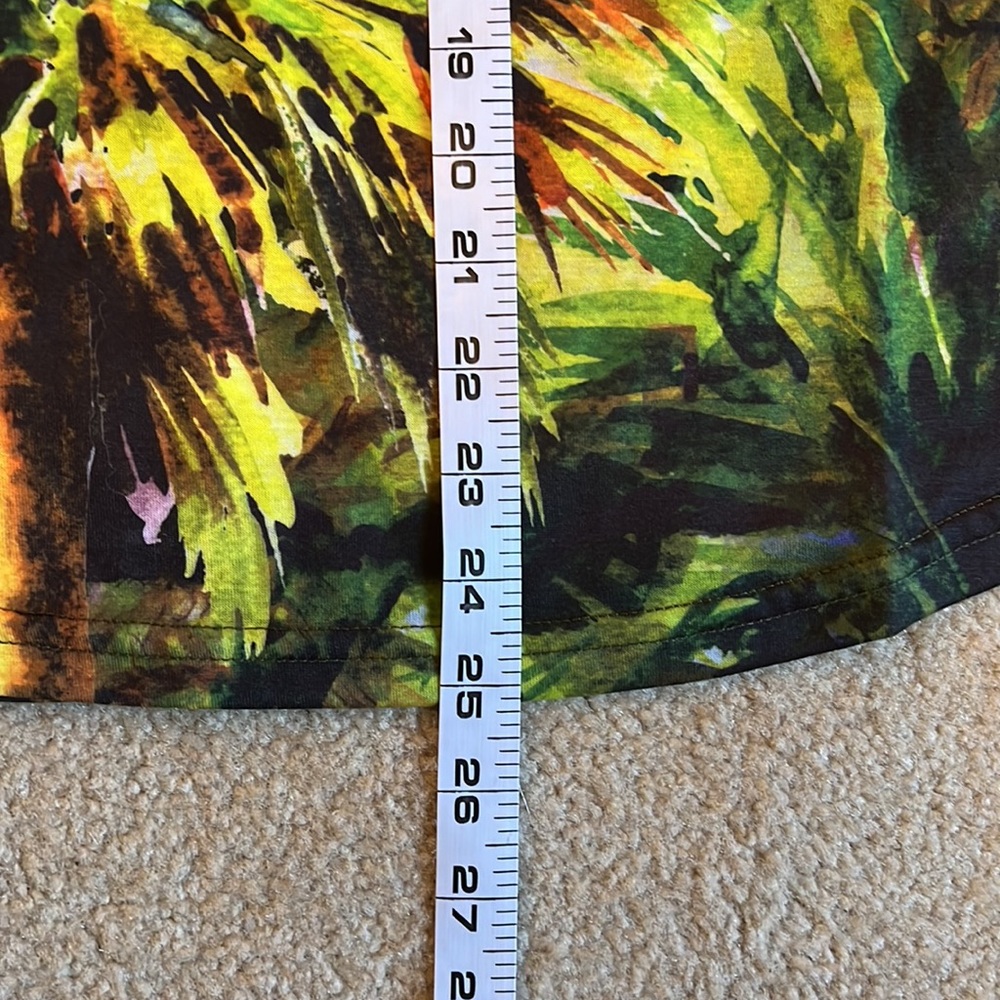 Bon Worth Tropical Palm & Lighthouse Top – Petite Large 🌴 NWT - Picture 7 of 10